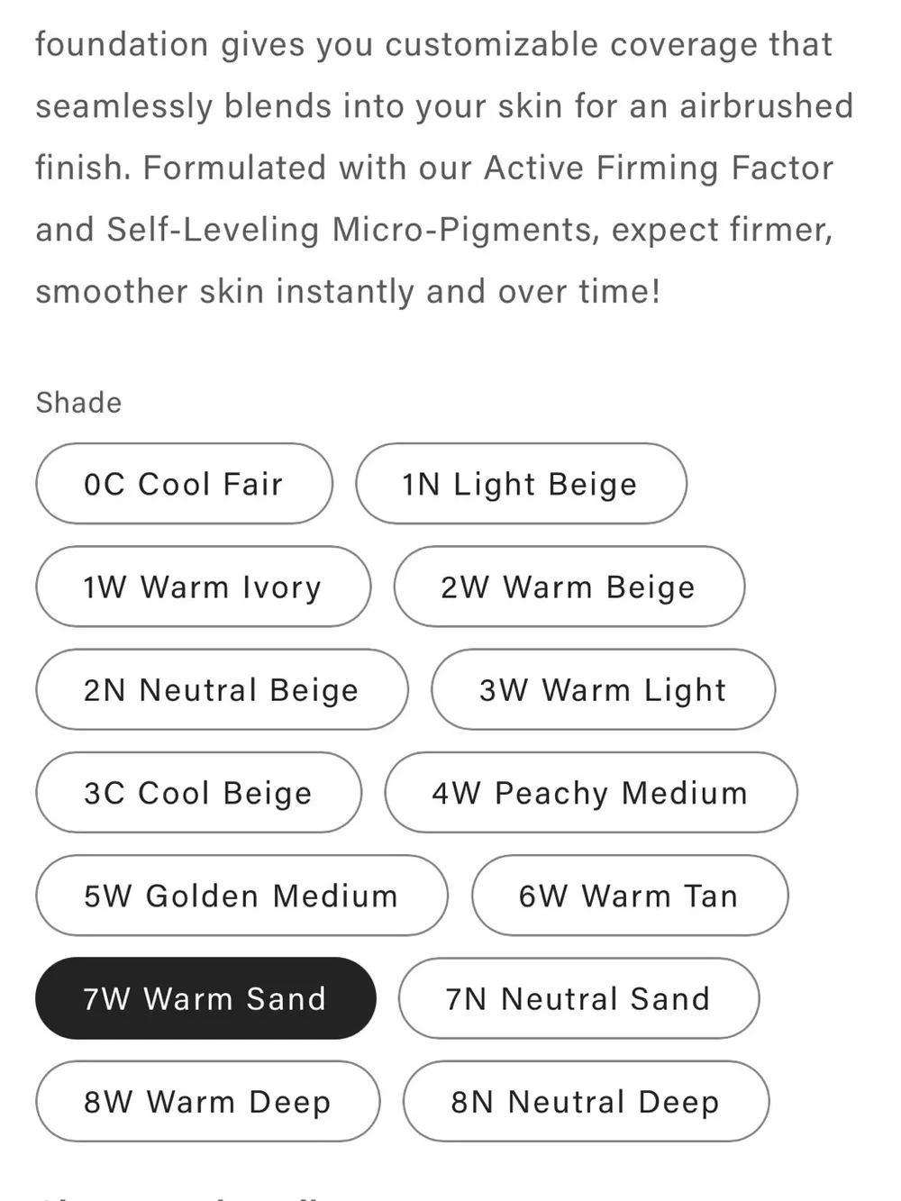7W SKINN Scientific Color Foundation + Concealer — Warm Sand